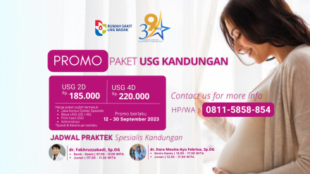 PROMO SEPTEMBER PAKET USG KANDUNGAN